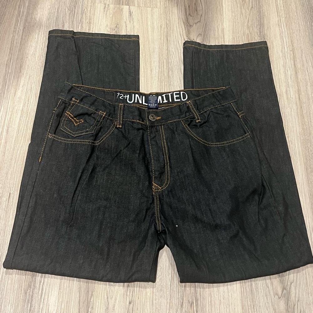 34X30 Ecko 72+Unlimited  denim relaxed fit pants. VINTAGE and like new